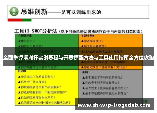 全面掌握澳洲杯实时赛程与开赛提醒方法与工具使用指南全方位攻略